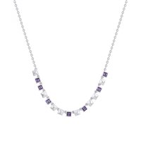 Collana Rosato Donna in Argento Zirconia RZCU65 - RZCU65